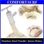 Stainless Steel Manual Noodle Press / Extract Juice Pressure Surface Machine